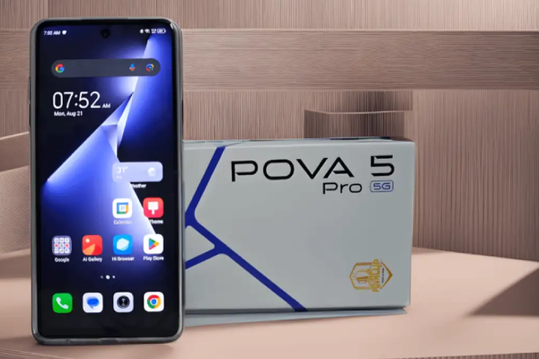 Tecno Pova 5 – Tangguh untuk Main Lama