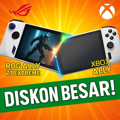 Diskon Besar ROG Ally Z1 Extreme: Kesempatan Emas Sebelum ROG Xbox Ally Meluncur
